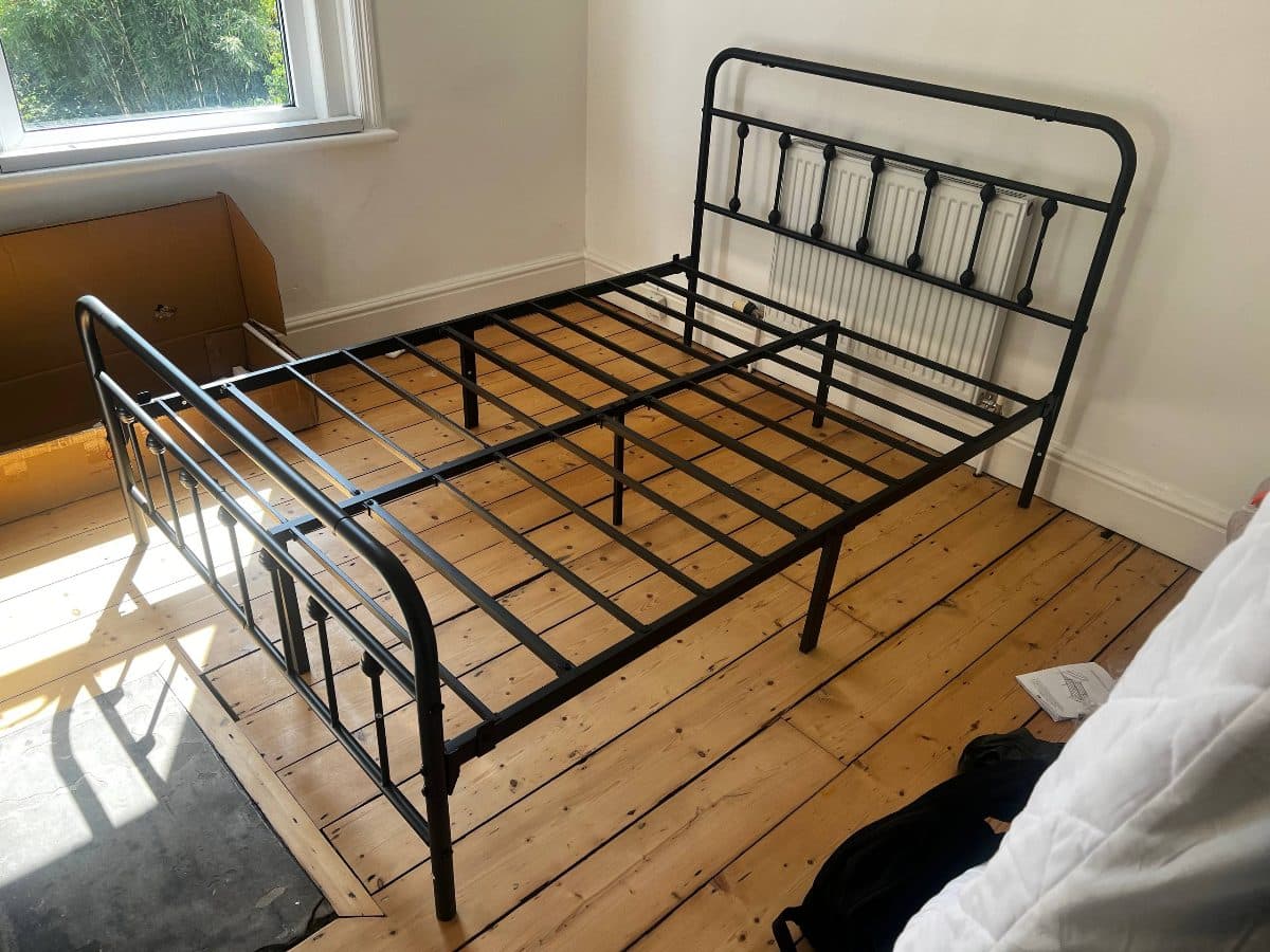 Metal Bed Frame Assembly Furniture assembly project photo 1