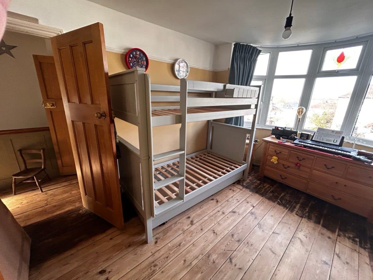 Solid Wooden Bunk Bed with Ladder Furniture assembly project photo 1